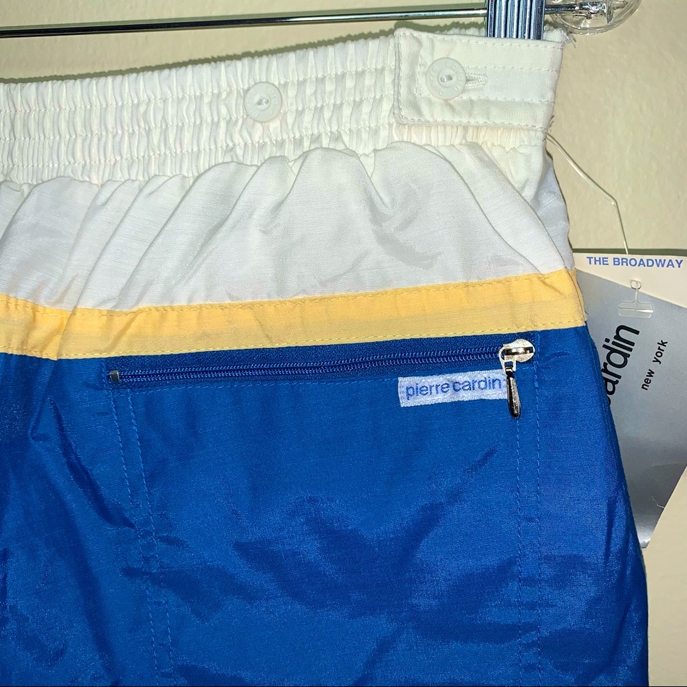 RARE NWT Vintage Pierre Cardin Swim Trunks - Sz. M - Picture 3 of 9